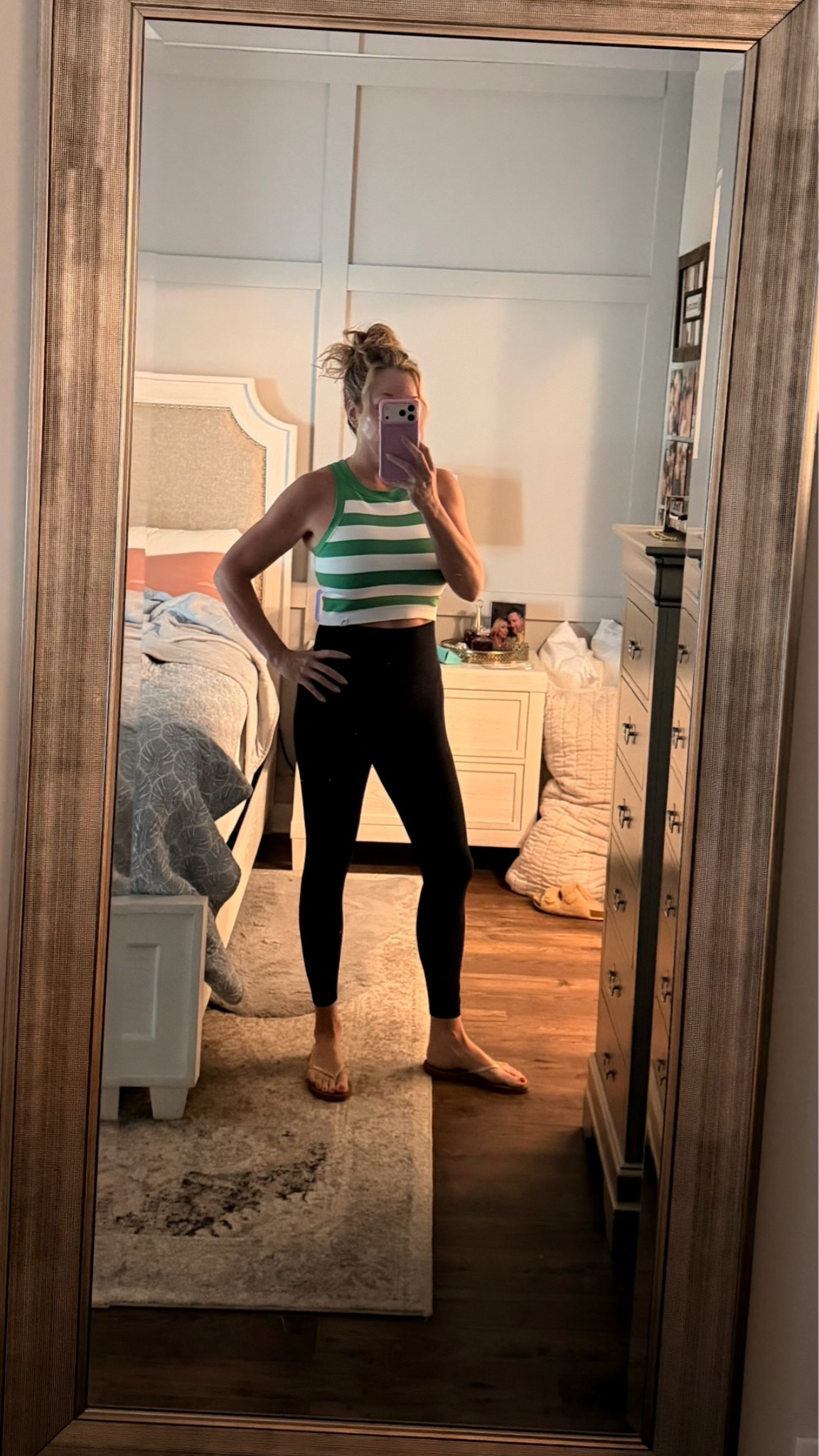 These leggings are BUTTERY soft! My favorites to grab for class🥰 (disclaimer: please don’t judge the unmade bed 🫣)

#LTKActive #LTKfitnessgoals #LTKootd