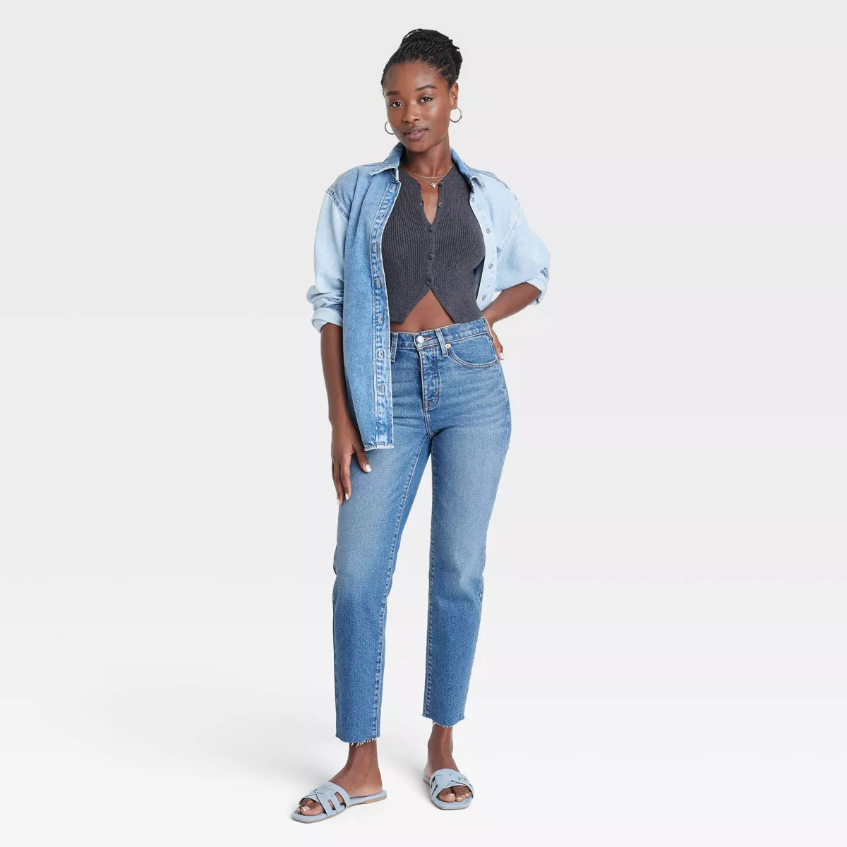 Women's Mid-Rise 80's Slim Fit Jeans - Universal Thread™ | Target
