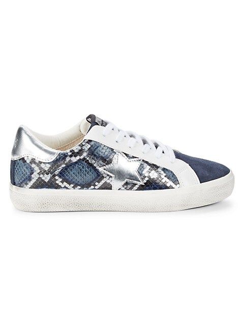 Anais Snakeskin-Embossed Sneakers | Saks Fifth Avenue OFF 5TH