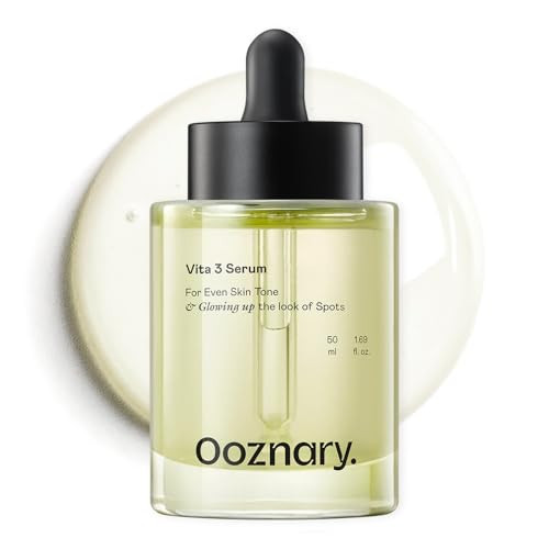 Ooznary Vita 3 Serum with Vitamin C Derivatives and Niacinamide plus Glutathione for Uneven Skin Tone & Dull Skin | Korean Skin care | 1.69 fl.oz 50ml | Amazon (US)