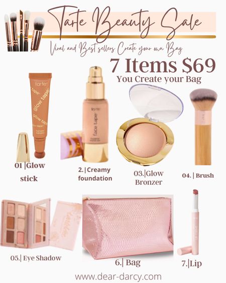 🚨Sale 
7 full sized products for $69
Ends tonight

Tarte  custom kits
You pick the items you want and need..

Slide to see how I save $151 and what 7 items I picked for $69 

Hurry this deal doesn’t last long 

Great gift idea

#LTKSaleAlert #LTKFindsUnder100 #LTKBeauty