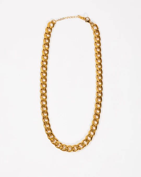 Knox Curb Chain Necklace | VICI Collection