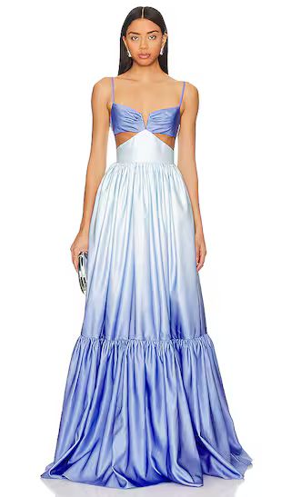 Nova Gown in Blue Ombre | Revolve Clothing (Global)