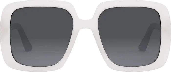 The DiorBobby S2U 55mm Gradient Square Sunglasses | Nordstrom