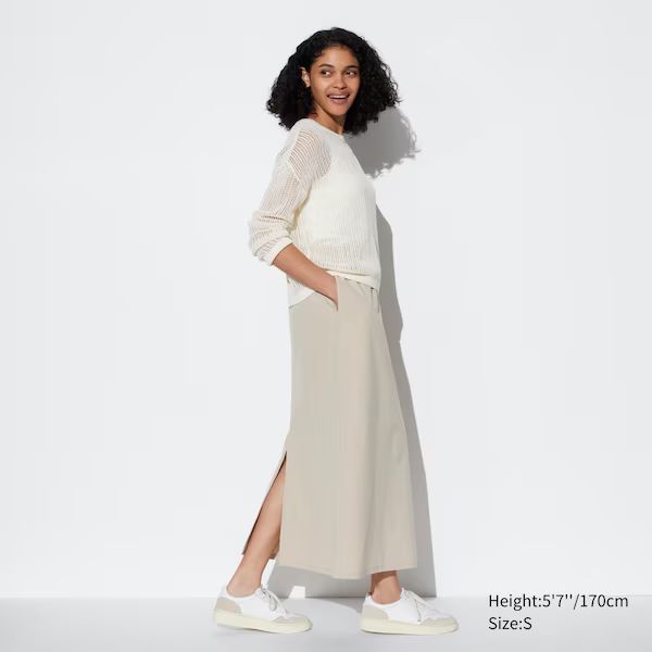 Ultra Stretch AIRism Long Skirt | UNIQLO (US)