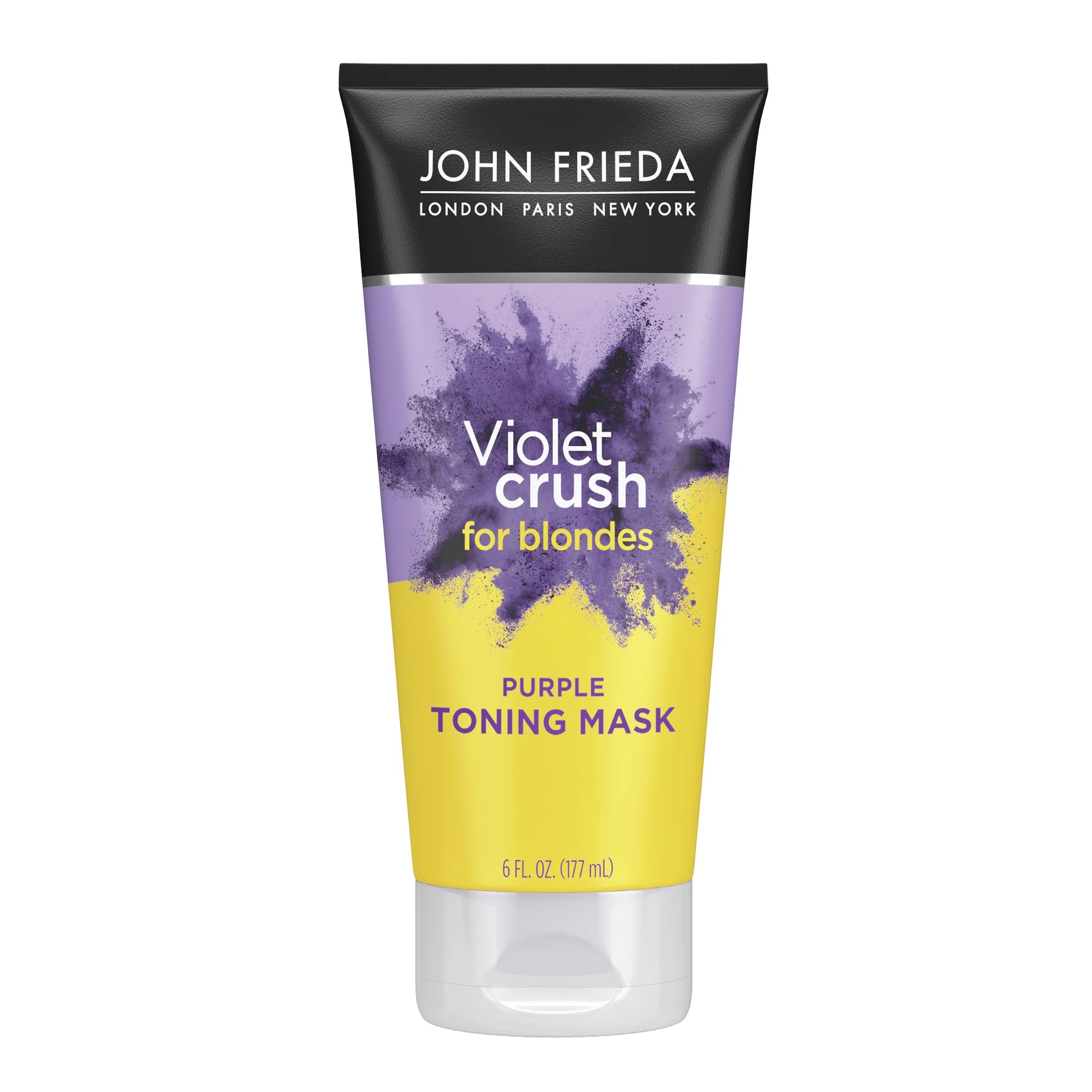 John Frieda Purple Shampoo Violet Crush for Blonde Hair, Deep Conditioning Treatment, 6 oz - Walm... | Walmart (US)