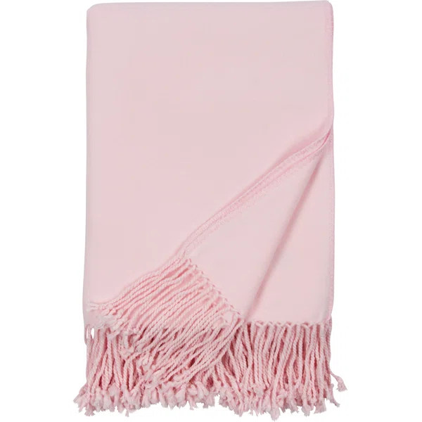 Adlia Fringe  Throw | Wayfair Professional