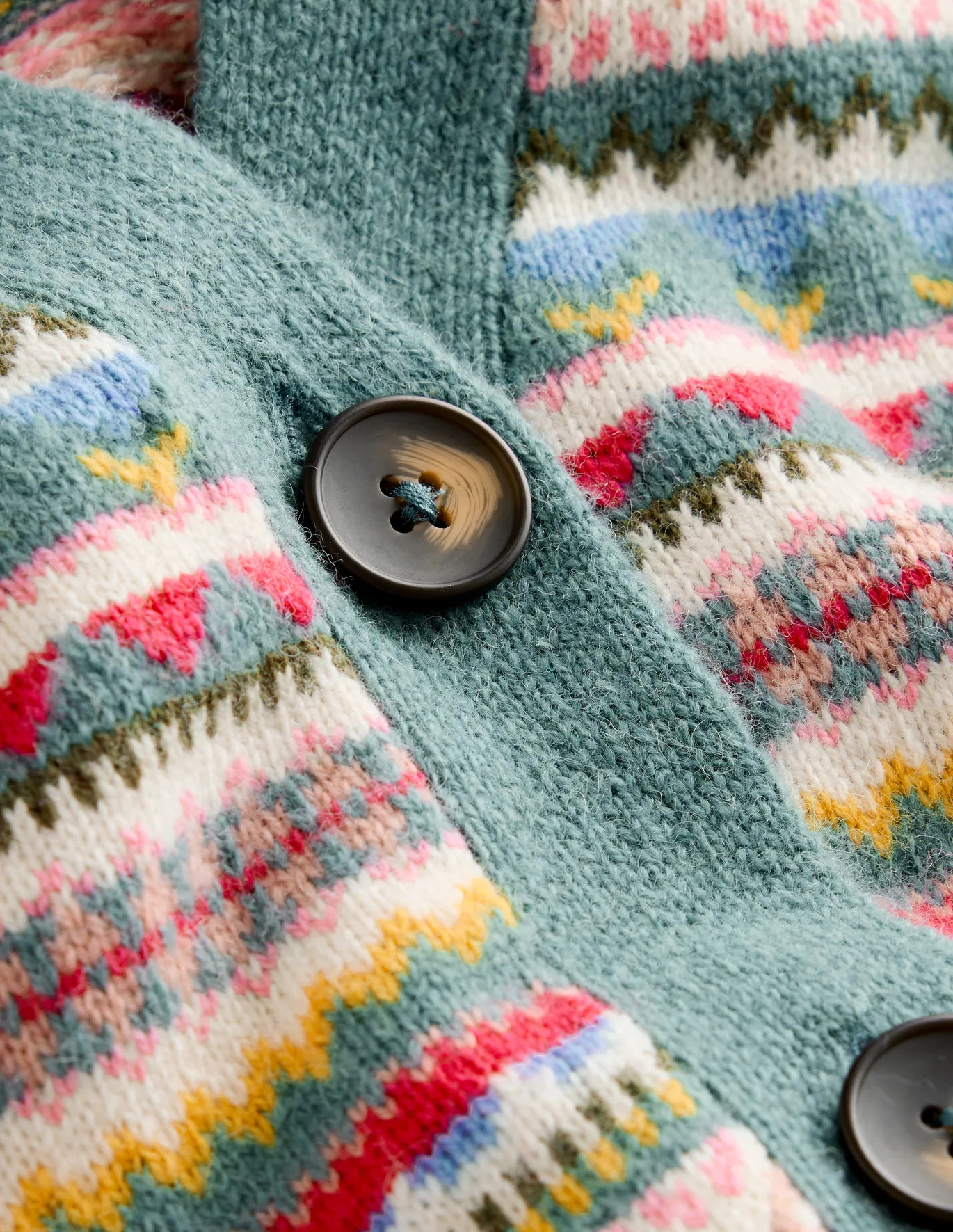 Fair Isle Boyfriend Cardigan | Boden (US)