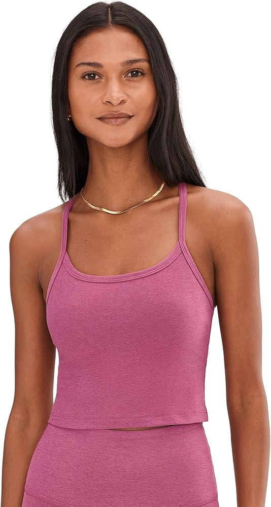 Beyond Yoga Women's Spacedye Slim Racerback Cropped Tank | Amazon (US)
