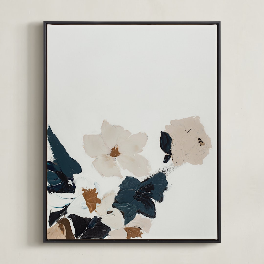 Abstract Botanical Floral Diptych I | Minted