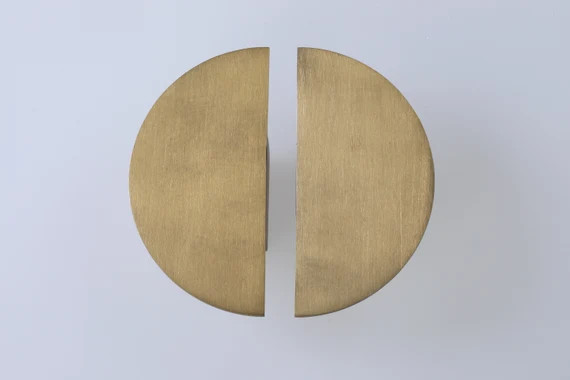 Half Circle Door Cabinet Pull | Etsy | Etsy (US)