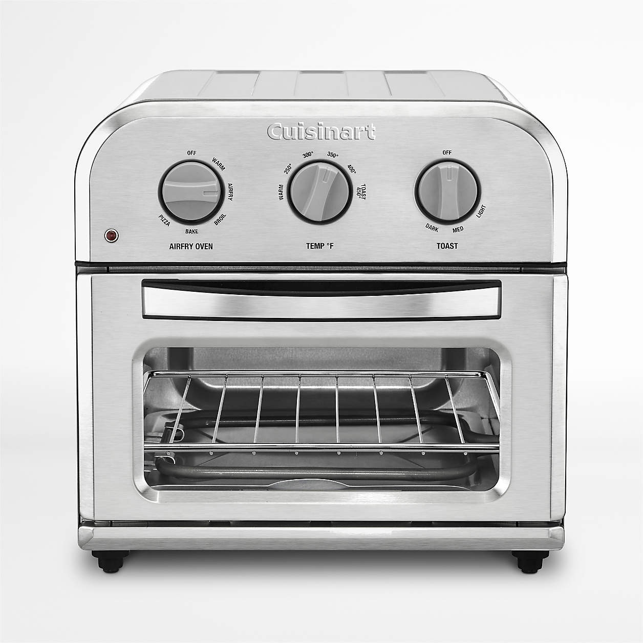 Cuisinart Compact Air Fryer Toaster Oven + Reviews | Crate & Barrel | Crate & Barrel