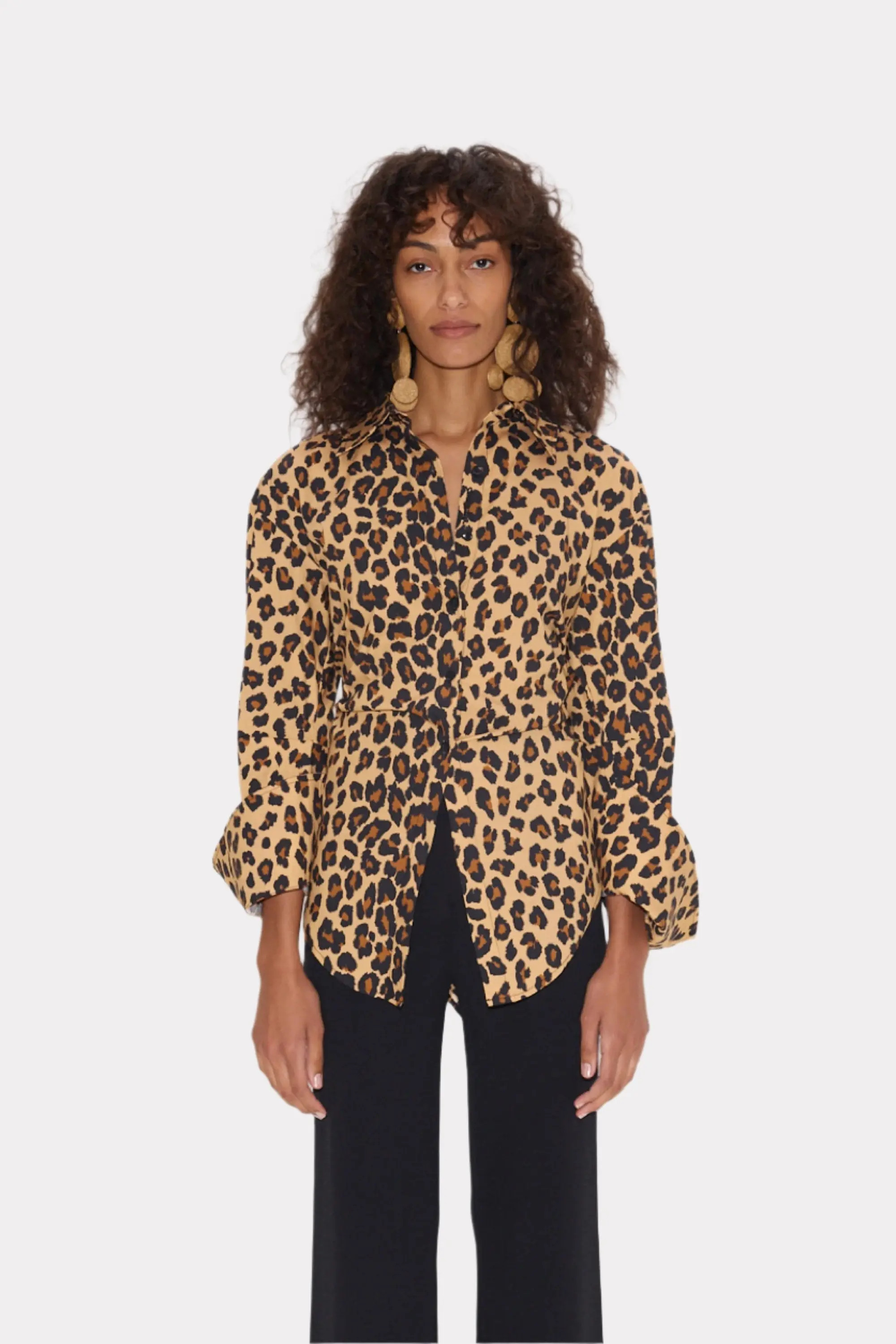 SIMONMILLER Loch Poplin Tie Back Button Up Shirt (Women) | Nordstrom | Nordstrom