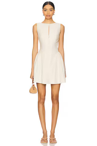 SOVERE Eve Mini Dress in Neutral from Revolve.com | Revolve Clothing (Global)