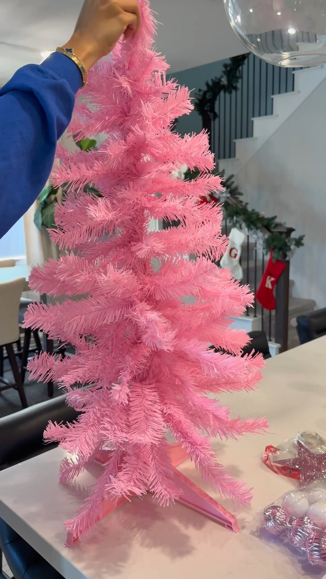 GiGi’s Christmas Tree came out so cute! She just needs to finish hanging her ornaments but she got distracted lol It’s 3 feet tall and comes in 4 different colors!

#LTKHoliday #LTKHome #LTKKids