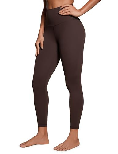 CRZ YOGA Butterluxe High Waisted Lounge Legging 25" - Buttery Soft Workout Yoga Pants for Women Hot Fudge Brown XX-Small | Amazon (US)