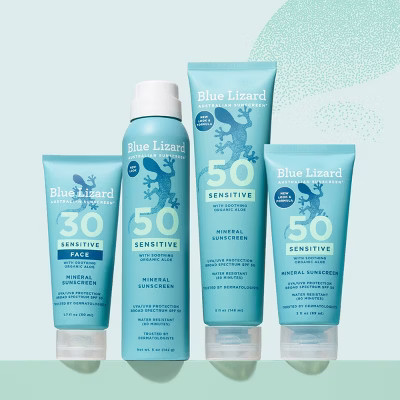 Blue Lizard Sensitive Sunscreen Collection | Target