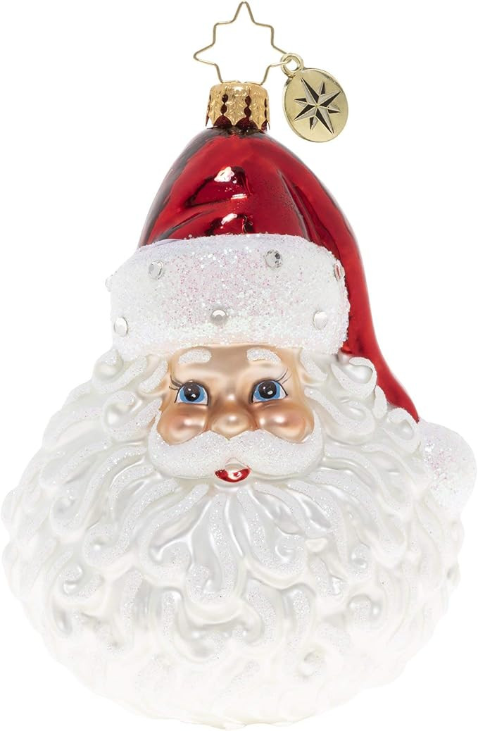 Christopher Radko Hand-Crafted European Glass Christmas Ornament, Classic St. Nick | Amazon (US)