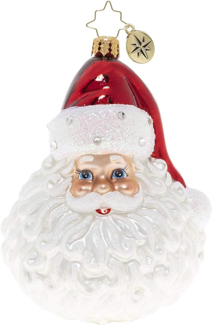 Christopher Radko Hand-Crafted European Glass Christmas Ornament, Classic St. Nick | Amazon (US)