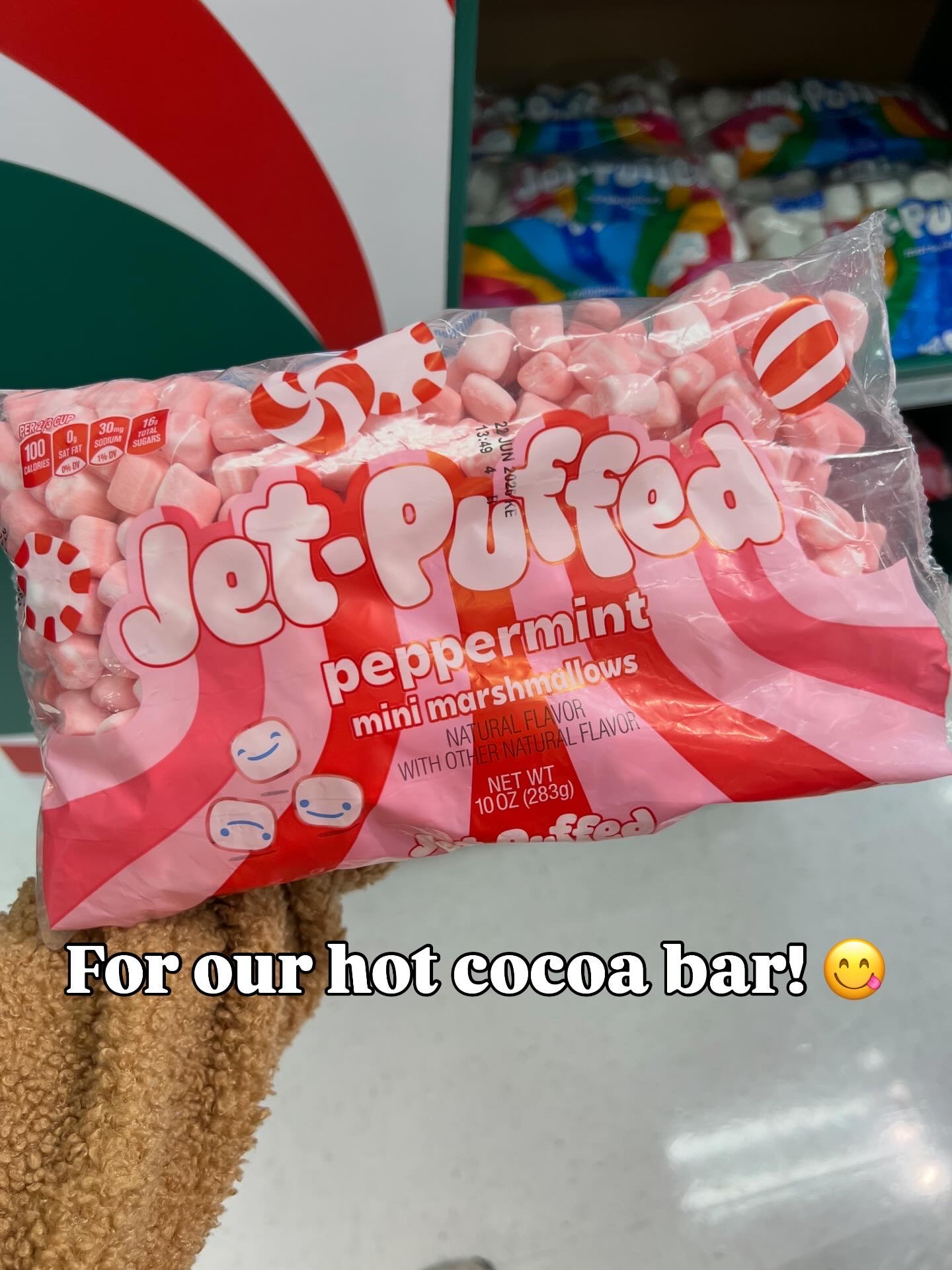 Peppermint marshmallows! Dairy free (check all labels carefully for allergy information). #target 

#LTKHoliday #LTKFindsUnder50