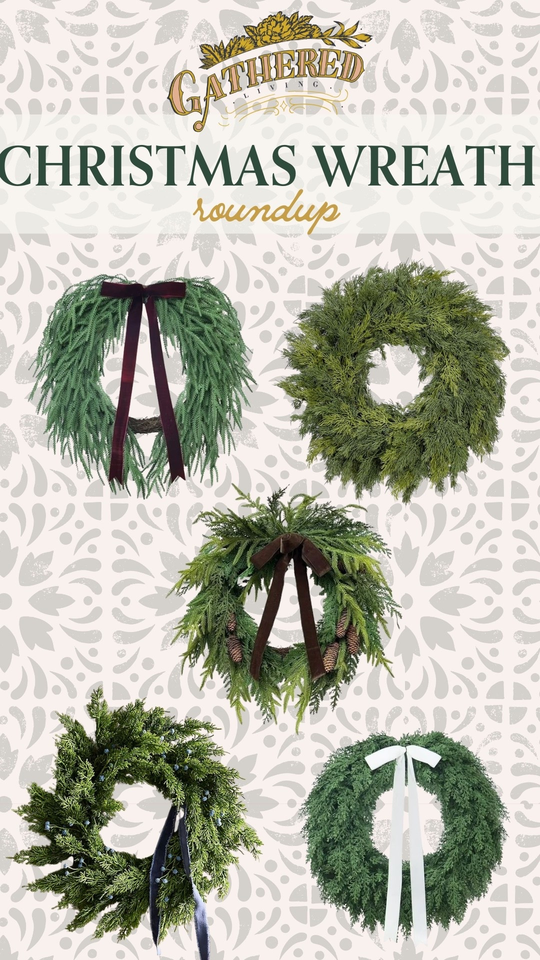 Christmas Wreath Roundup 2025 

#LTKHome #LTKHoliday #LTKSeasonal