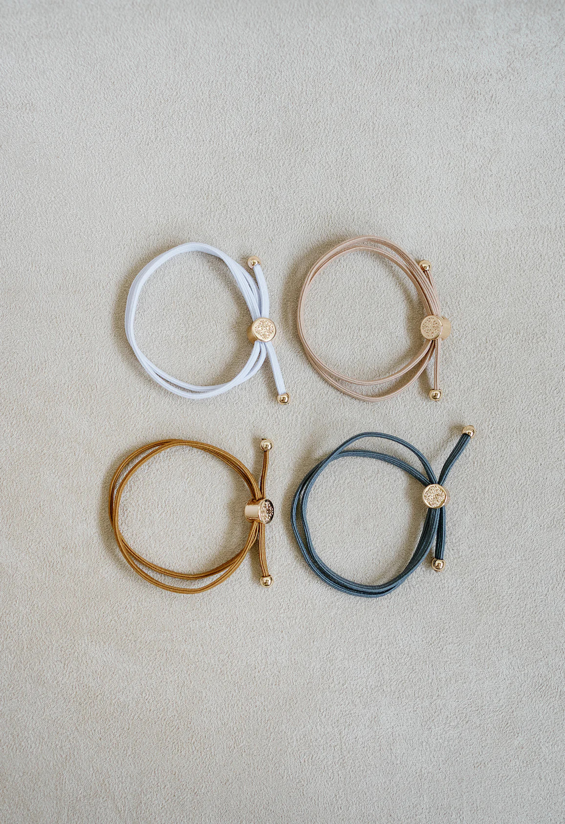 Neutral Skinny Hair Tie Set | Smith & Co. | Smith and Co. Jewel Design