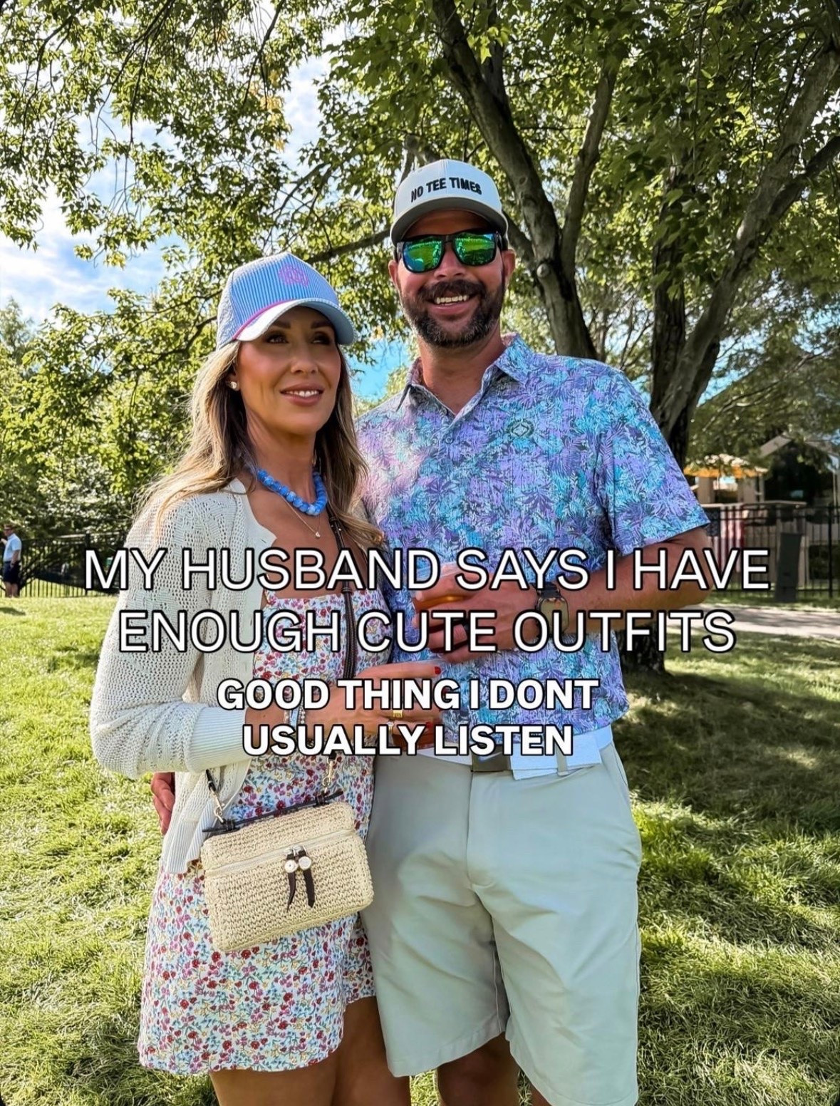 My husband says I already have enough cute summer outfits, but clearly I don't listen! I love the relaxed fit on these pieces. They are perfect for a sunny day outside.

floral summer dress, casual summer outfit, outdoor event outfit, lightweight dress, cardigan outfit, warm weather style, summer accessories, everyday fashion, over 40 style, themominstyle

#LTKootd #LTKSeasonal #LTKOver40