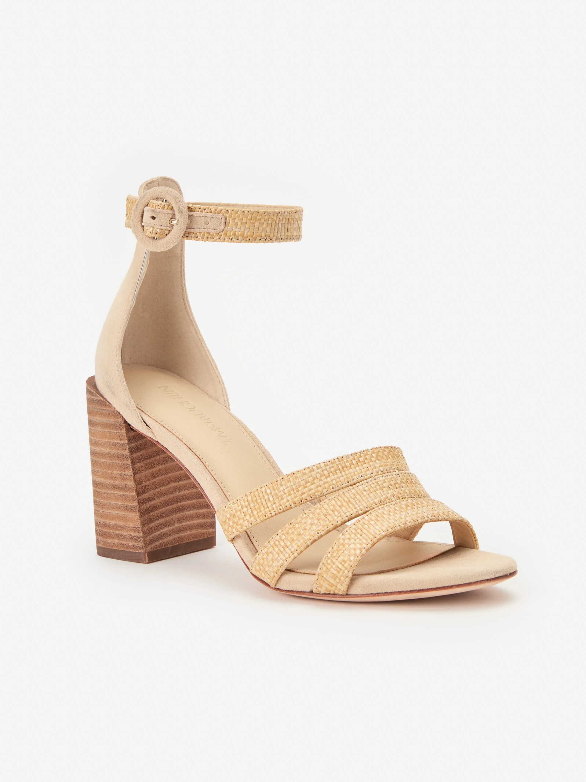 Golden Tan Solid Bistro Heels | Women's Shoes  | J.McLaughlin | J.McLaughlin