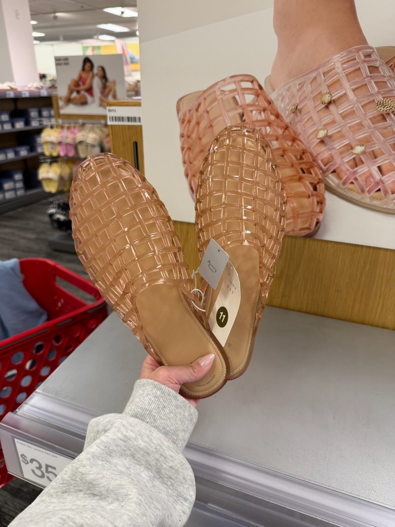 Ok who remembers wearing jelly shoes as a kid because these Target ones just unlocked a memory 😭 I actually love how they brought them back in a more wearable everyday way, definitely grabbing these!

wedding guest dress summer, summer outfits, country concert outfits, date night outfits, graduation guest outfits, summer dresses, graduation dresses, business casual workwear, vacation outfits beach, work outfits, jelly flats, jelly shoes, target style, target finds, summer sandals 

 #LTKgrwm #LTKootd #LTKSeasonal