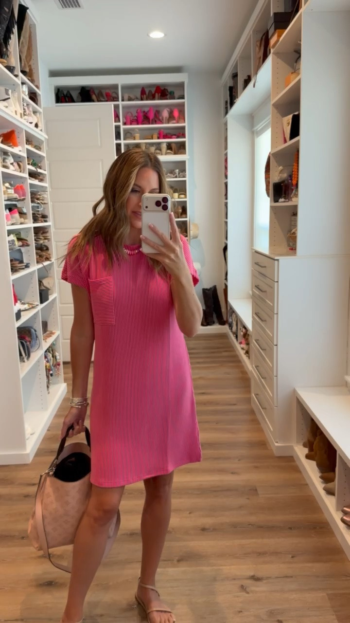 In a small dress, sandals, necklace and accessories - fits tts.

#LTKootd #LTKgrwm #LTKSeasonal