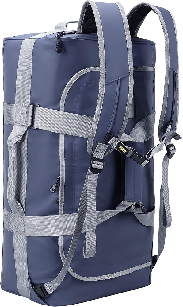 MIER Water Resistant Backpack Duffle Heavy Duty Convertible Duffle Bag with Backpack Straps for G... | Amazon (US)