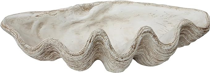 Creative Co-Op White Magnesia Seashell Decoration | Amazon (US)