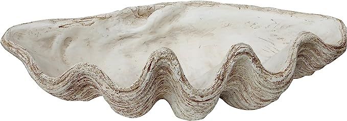 Creative Co-Op White Magnesia Seashell Decoration | Amazon (US)