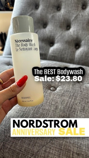 If you know me, you know how much I love this Necessaire body wash! Stock up while it’s still available for the Nordstrom Anniversary sale!! The Eucalyptus scent is my favorite🙌🏼🌿

@nordstrombeauty 
#Nordstrom
#anniversarysale 
#NordstromPartner 

#LTKBeauty #LTKFindsUnder50 #LTKSaleAlert