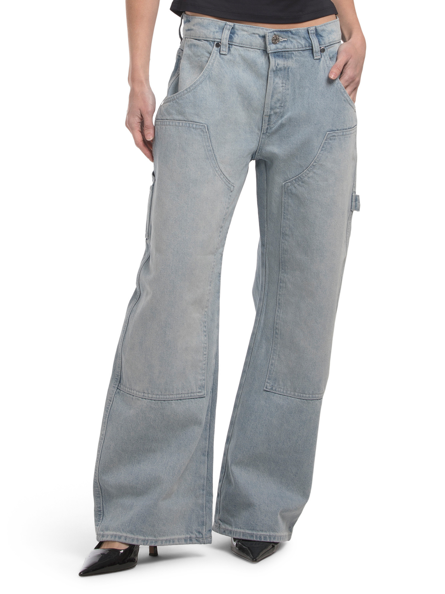 Enzo Double Knee Carpenter Jeans | TJ Maxx