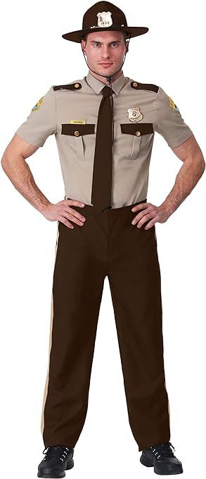 Super Troopers Adult Plus Size State Trooper Costume | Amazon (US)