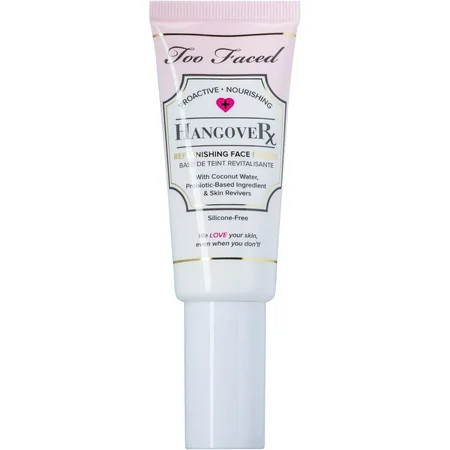 Too Faced Hangover Cream Foundation Primer for All Skin, Replenishing, Hydrating, Smooths Fine Lines and Pores, Long-Lasting, 1.35 oz | Walmart (US)