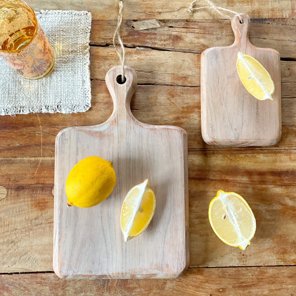 Mini Wooden Cutting Board 2 Sizes | Purple Rose Home