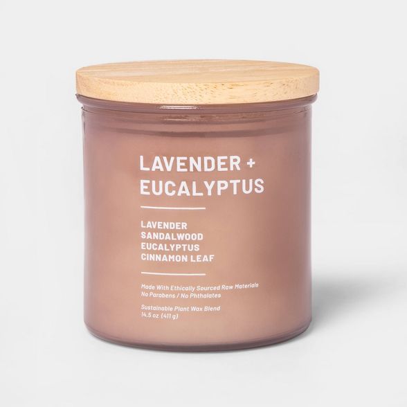 Glass Jar Wellness Candle Lavender and Eucalyptus - Project 62™ | Target
