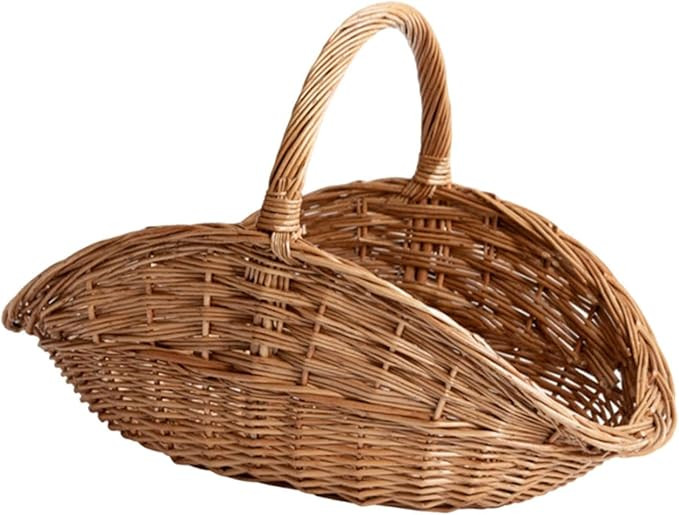 MYCENSE Wicker Picnic Storage Basket with Handle, Empty Picnic Baskets, Sturdy & Versatile Harves... | Amazon (US)