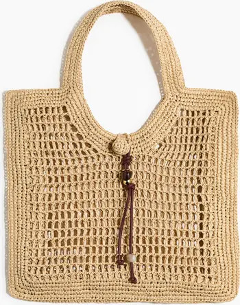 H&M Straw Tote Bag | Nordstrom | Nordstrom