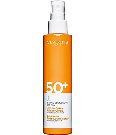 Clarins Body Sunscreen Lotion Spray Broad Spectrum SPF 50 - 5 oz. | Dillard's
