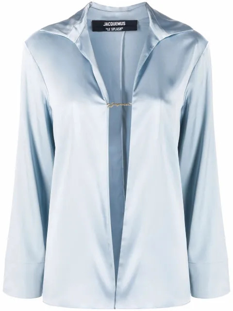 La chemise Notte logo-plaque shirt | Farfetch (CA)