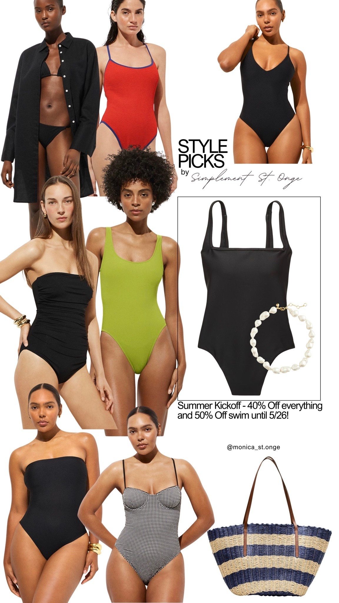 Shop 40% off your purchase through 5/26. Plus enjoy 50% off swim.

#LTKSaleAlert #LTKOver40 #LTKSeasonal