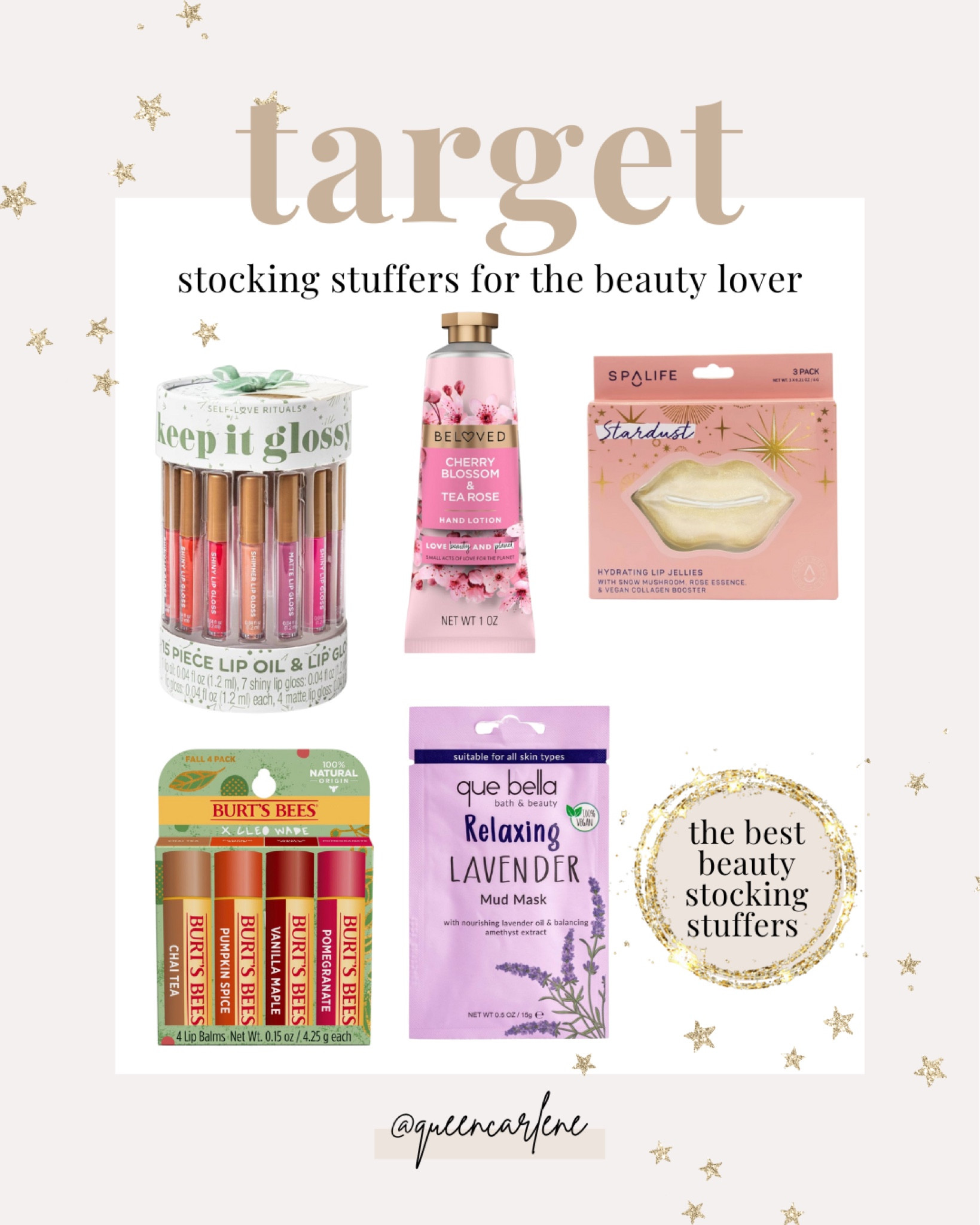 Gift Guide: stocking stuffers for the beauty lover



// gift guide, holiday gifts, gifts, stocking stuffers, skincare, beauty, target finds, target gifts, gift guide for her, gift ideas 

#LTKSeasonal #LTKHoliday #LTKGiftGuide