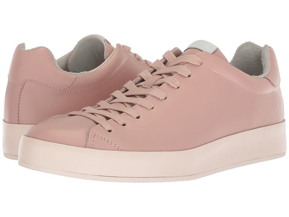 rag & bone - RB1 Low Top Sneakers (Pink Smooth Nappa) Men's Lace up casual Shoes | Zappos