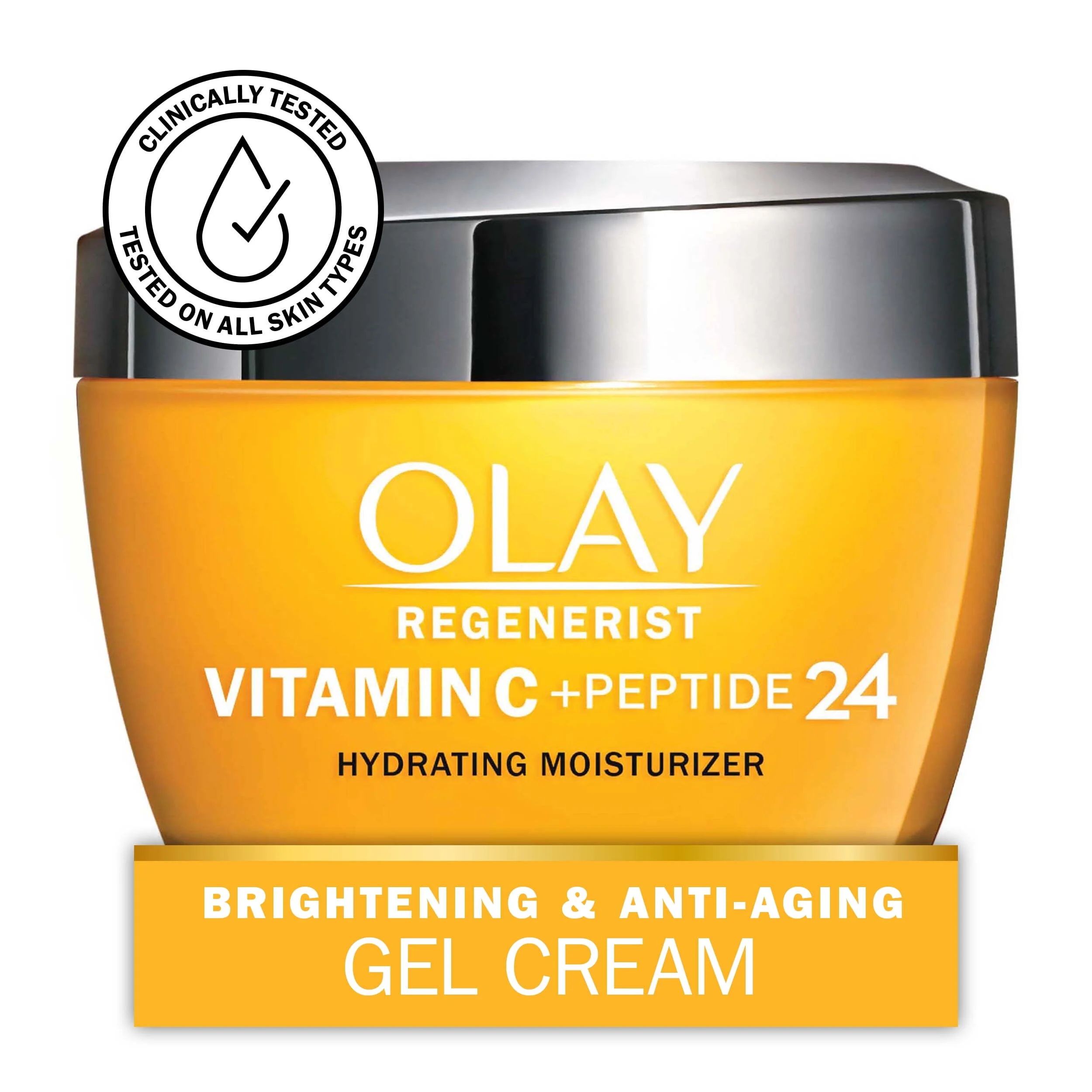 Olay Skincare Regenerist Vitamin C Facial Moisturizer, Face Cream Brightens Dull Skin Types, 1.7 ... | Walmart (US)