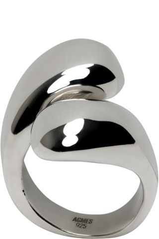 AGMES - Silver Synergy Ring | SSENSE