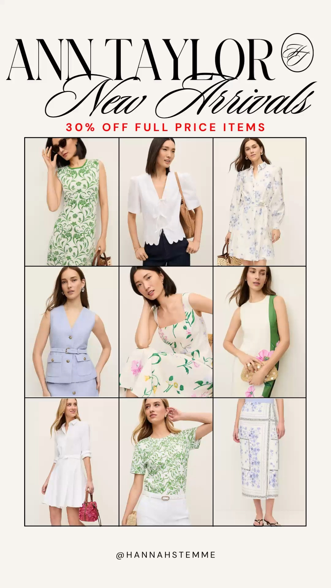 Spring workwear just got so good 🌿✨
Sharing my favorite finds from the Ann Taylor New Arrivals — and yes, they’re 30% off full-price styles 🙌

Think: effortless dresses, polished tops, and pieces you can wear from meetings → daycare pickup → dinner 💼💕

If you’re building a chic, easy work wardrobe for spring, this is your sign to refresh a few staples without overthinking it.

Everything is linked in my LTK 💻🤍

⸻

#LTKSale #LTKWorkwear #LTKSpringStyle #LTKFinds #WorkwearStyle #WorkingMomStyle #SpringWorkwear #OfficeOutfits #BusinessCasualStyle #AnnTaylorStyle #EffortlessStyle #ChicWorkwear #ModernWorkwear #CapsuleWardrobe #SpringOutfits #MomStyle #WorkingMomLife #PolishedStyle #EverydayStyle #WearToWork #StyleInspo #AffordableStyle #ClassicStyle #Femininestyle #OOTD

#LTKWorkwear #LTKmomlife #LTKSaleAlert