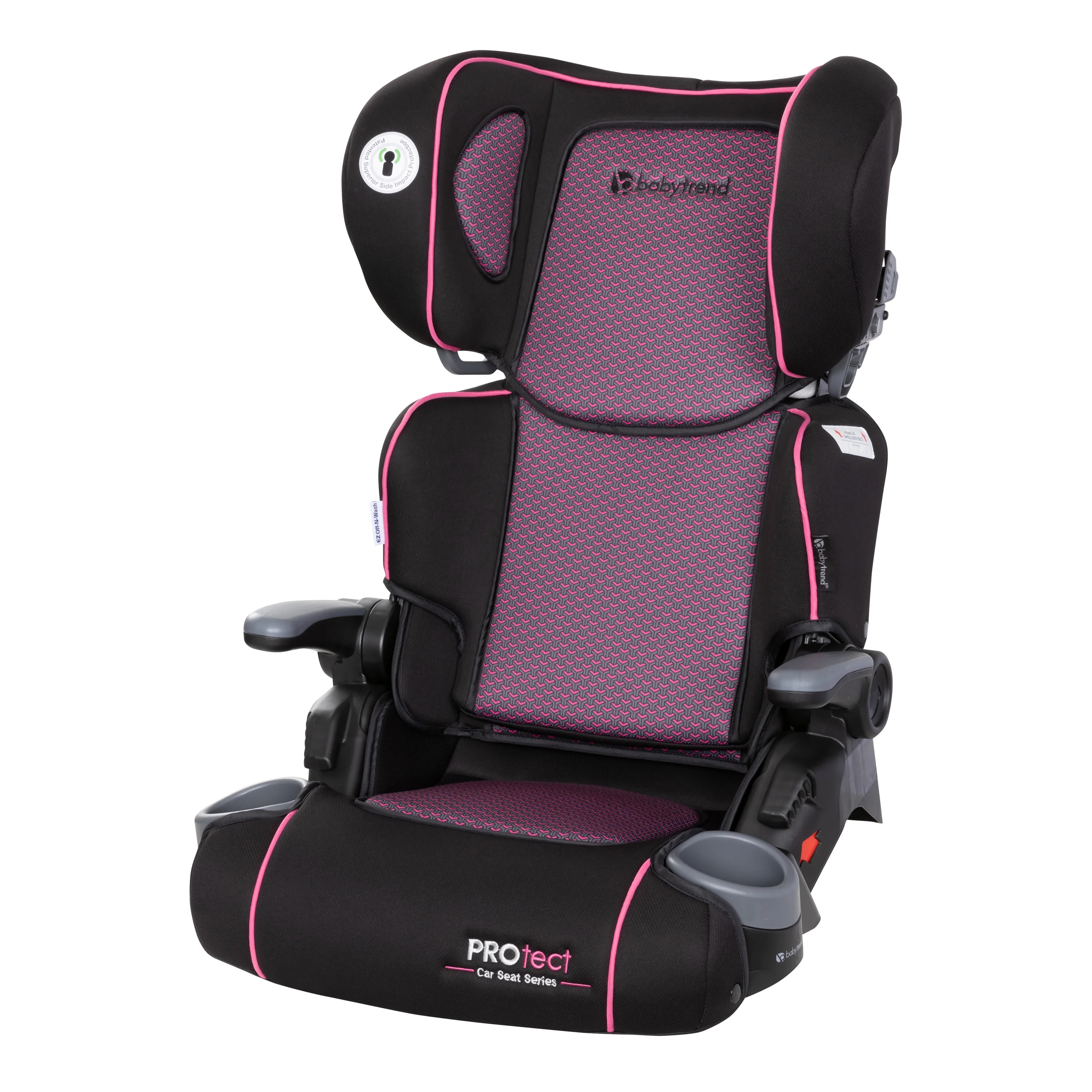 Baby Trend PROtect 2-in-1 Folding Booster Car Seat - Pink Tech - Pink | Walmart (US)